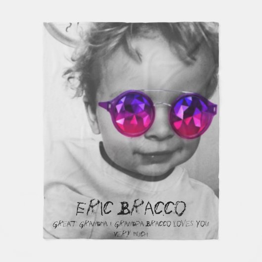 愛毛布- Stoopの生命 フリースブランケット (正面)