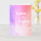 *~*愛治療師は治療手Lightworkerを放射します カード (黄色い花)