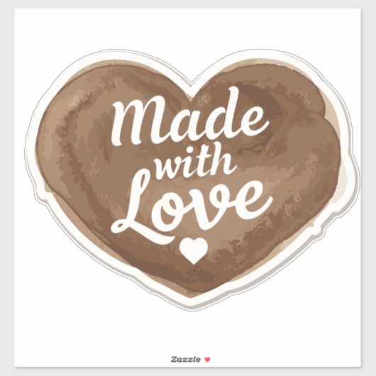 愛焼いたハート シール (シート)