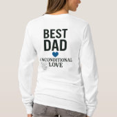 愛父のは力の光 Tシャツ (裏面)