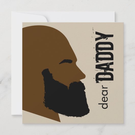 愛父の者 招待状 (正面)