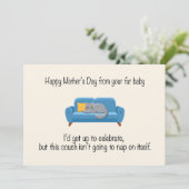 愛犬からお母さんにハッピーマザーズデー シーズンカード (スタンド正面)