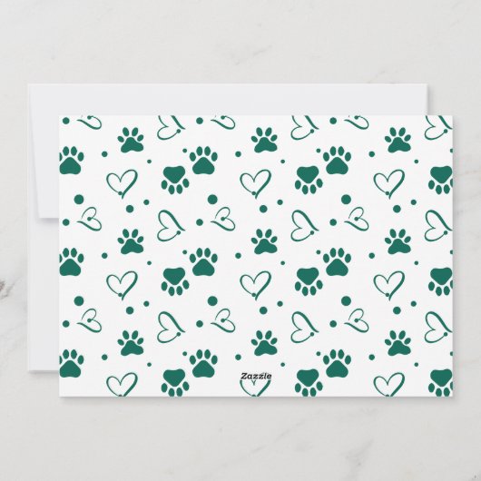 愛犬かわいメリーいペットパーソナライズされたの写真 シーズンカード (裏面)