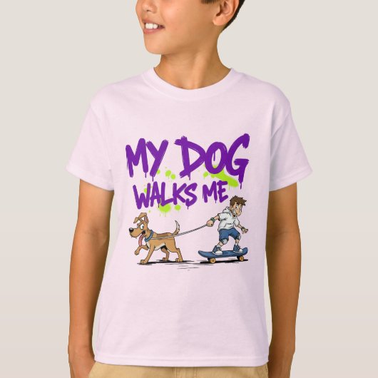愛犬がボス Tシャツ (正面)