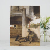 愛犬で門を守る兵士 カード (スタンド正面)