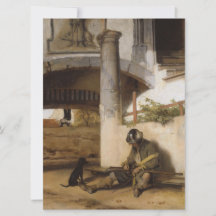 愛犬で門を守る兵士