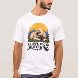 愛犬との別れを偲んで Tシャツ
