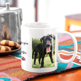愛犬とコーヒーを大切に ペット名入れ マグカップ
