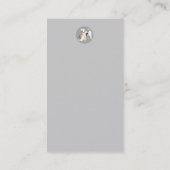 愛犬と猫のロゴ 名刺 (裏面)