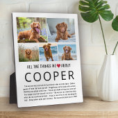 愛犬について愛していること フォトコラージュ フォトプラーク