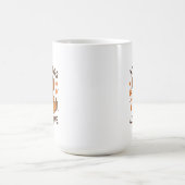 愛犬に愛されて幸せ コーヒーマグカップ (中央)