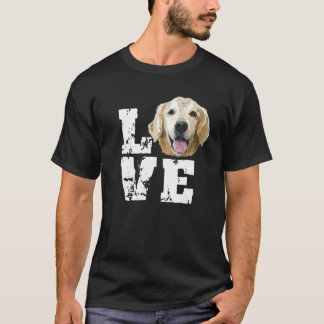愛犬のためのゴールデンレトリバー Tシャツ