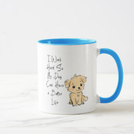 愛犬のためのベストライフマグカップ – マグカップ