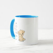 愛犬のためのベストライフマグカップ – マグカップ (正面左)