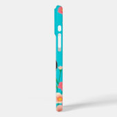 愛犬のエレガンス 🌼✨ 花とペットを愛するチャーム Case-Mate iPhoneケース (裏面 / 左)