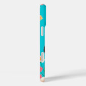 愛犬のエレガンス 🌼✨ 花とペットを愛するチャーム Case-Mate iPhoneケース (裏面 / 右)
