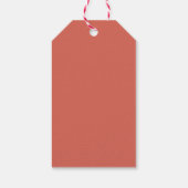 愛犬のクリスマス写真 ハッピー・パウリデイズ ギフトタグ (裏面)