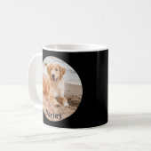 愛犬のママのペット写真入りフォトグッズ コーヒーマグカップ (正面左)