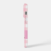 愛犬のママの名前入りフォトコラージュ メモリーズ iPhoneケース (左側面)