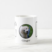 愛犬のママ写真入りコーヒー コーヒーマグカップ (中央)