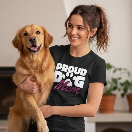 愛犬のママ – かわいい肉球 Tシャツ