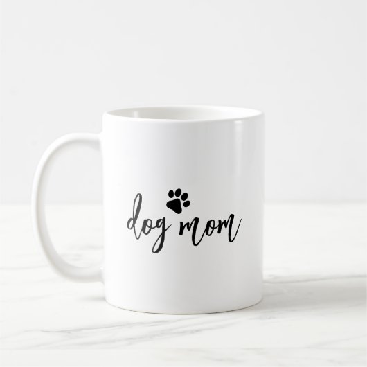 愛犬のママ コーヒーマグカップ (左)