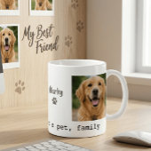 愛犬の写真のマグカップ Not Just A Pet コーヒーマグカップ