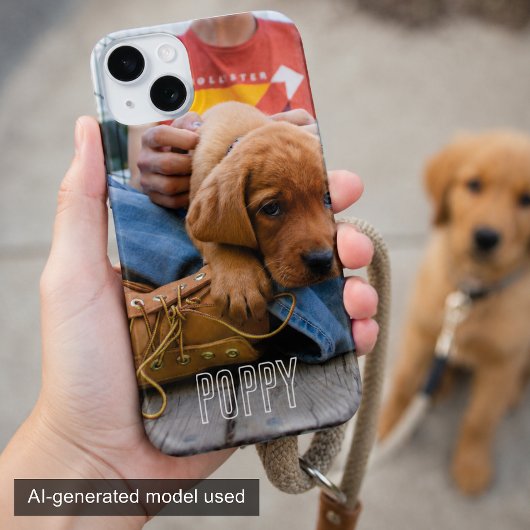 愛犬の写真をカスタマイズできるペット愛好家のためのスマホケース Case-Mate iPhoneケース