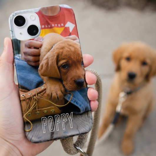 愛犬の写真をカスタマイズできるペット愛好家のためのスマホケース Case-Mate iPhoneケース