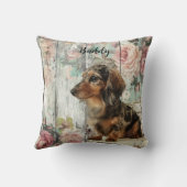 愛犬の友達 ラブラドール 装飾 クッション (裏面)