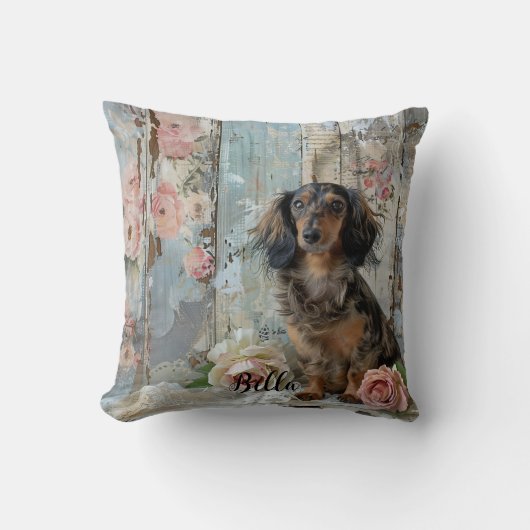 愛犬の友達 ラブラドール 装飾 クッション (正面)