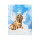 愛犬の名で愛犬の血まみれの犬 メタルプリント