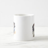 愛犬の名前入りかわいいペットグッズ コーヒーマグカップ (中央)