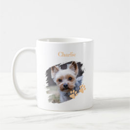愛犬の名前入りかわいいペットグッズ コーヒーマグカップ