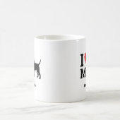 愛犬の名前入りペットグッズ コーヒーマグカップ (中央)