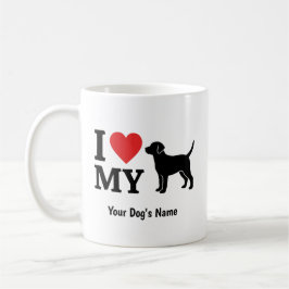 愛犬の名前入りペットグッズ コーヒーマグカップ