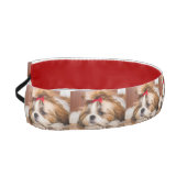 愛犬の子犬の写真カスタムパターン アスレチックヘッドバンド (左)