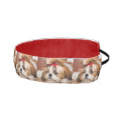 愛犬の子犬の写真カスタムパターン アスレチックヘッドバンド (右)