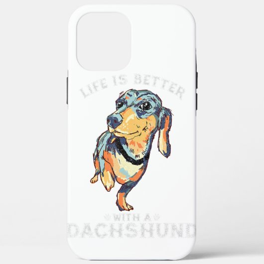 愛犬の愛犬と暮らしおもしろいは人生より Case-Mate iPhoneケース (裏面)
