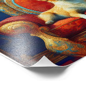 愛犬の王座 フォトプリント            (角)