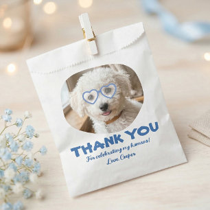 愛犬の結婚式の写真のお礼 フェイバーバッグ