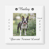 愛犬の追悼碑 マグネット (正面)