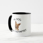 愛犬は私のセラピスト マグカップ (正面左)