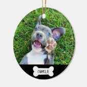 愛犬または猫の記念碑 セラミックオーナメント (左)