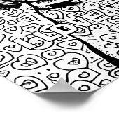 愛犬アダルトカラーリングポスター ポスター (角)