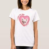 愛犬オリジナル写真Tシャツ Tシャツ (正面)