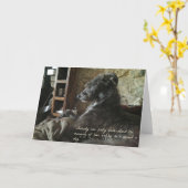 愛犬カードの意味 カード (黄色い花)