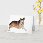 愛犬カードの紛失 カード (黄色い花)