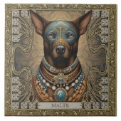 愛犬ガーディアン |トライバパーソナライズされたル タイル (正面)