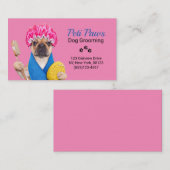 愛犬グルーミングサービス名刺 名刺 (正面/裏面)